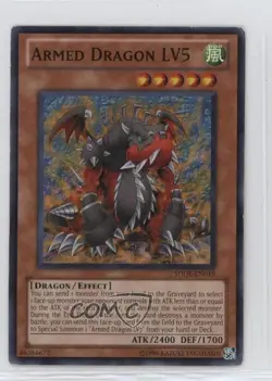 Armed Dragon LV5 Unlimited YuGiOh Dragunity Legion Structure Deck #SDDL-EN019 - Image 1