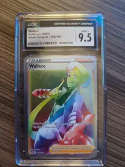 Wallace (Secret) 208/195 Swsh12: Sword & Shield - Silver Tempest Holo - Image 2