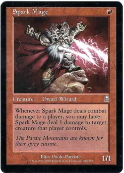 (3X) Spark Mage Odyssey Uncommon â€“ MTG Magic the Gathering Card - Image 4