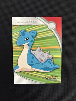 Lapras Topps TV Animation Edition Series 3 Heroes & Villains PokÃ©mon Card - Image 1