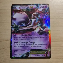 Mewtwo EX 62/162 - NM ULTRA RARE XY Breakthrough - Pokemon 2015 TCG Card - Image 1