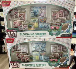 Pokemon TCG 151 Blooming Waters Premium Collection Box - Sealed - Lot Of 2 - Image 1