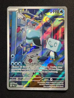 Eiscue 205/193 SV02 Paldea Evolved Holo NM/M PokÃ©mon Card - Image 1