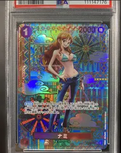 PSA 10 Nami SP OP01-016 OP08-106 Serial Number Pair One Piece Card Japanese - Image 2