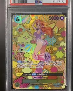 PSA 10 Nami SP OP01-016 OP08-106 Serial Number Pair One Piece Card Japanese - Image 3