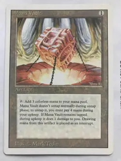 Mana Vault 3rd Edition Regular magic the gathering mtg single x1 - Image 1