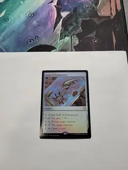 MTG - Staff of Domination Commander Legends Foil Rare #343 - Image 2