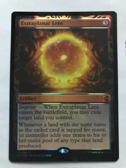 Extraplanar Lens Masterpiece Series: Kaladesh Inventions Foil magic mtg single 1 - Image 1