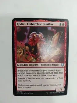 Kediss, Emberclaw Familiar (Non-foil) Commander Legends 188/361 Uncommon MTG NM - Image 1
