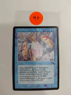 Mind Bomb The Dark Magic the Gathering MTG LP - Image 1