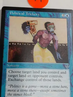 MTG Political Trickery, Mirage, LP/NM, English - Image 2