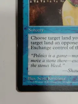 MTG Political Trickery, Mirage, LP/NM, English - Image 3