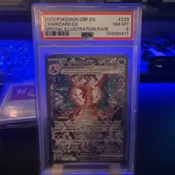 Pokemon TCG: Charizard EX 223/197 OBF Special Illustration Rare PSA 8 - Image 1