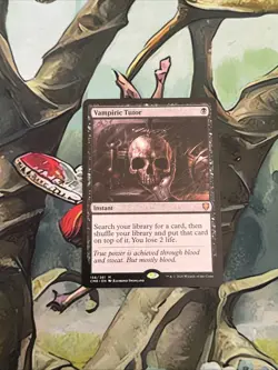 MTG: Vampiric Tutor (156/361) Commander Legends Pr0xy NM - Image 1