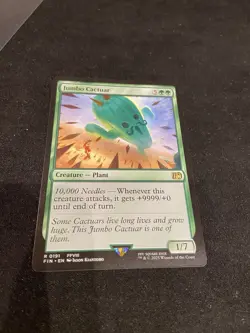 Jumbo Cactuar #191 FIN R (Non-Foil) - MTG Final Fantasy - Image 1