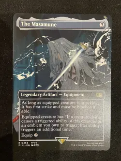 The Masamune #0353 FIN R (Borderless) (Non-Foil) - MTG Final Fantasy - Image 2