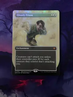 Ghostly Prison SPG MTG #0019 Foil Borderless Mythic NM+free cards - Image 1