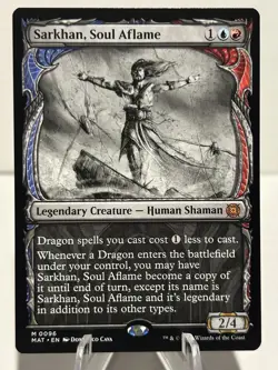 Sarkhan, Soul Aflame (Showcase) 96 M March of the Machine: The Aftermath NM MTG - Image 1
