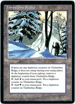 (2X) Timberline Ridge Ice Age Rare â€“ MTG Magic the Gathering Card - Image 2