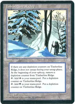 (2X) Timberline Ridge Ice Age Rare â€“ MTG Magic the Gathering Card - Image 3