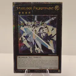 1ST EDITION QCR STARLIEGE PALADYNAMO 2020 RA04-EN193 YUGIOH CARD (NM) - Image 1