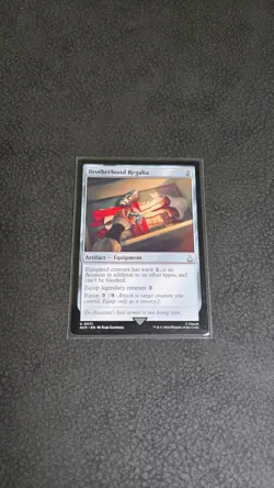 [MTG] Brotherhood Regalia - Universes Beyond: Assassin's Creed - NM - #71 - Image 1