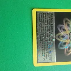 Rainbow Energy 17/82 Team Rocket Holo Special Energy Pokemon TCG Card NM/LP - Image 3