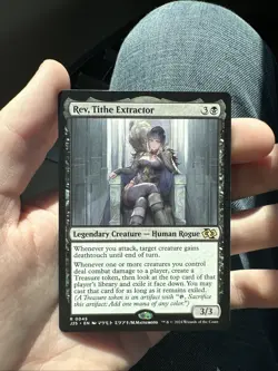 Magic The Gathering Jumpstart 2025 Rev Tithe Extractor Anime Regular Single Card - Image 1