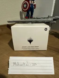 MTG Secret Lair The Unfathomable Crushing Brutality of Basic Land Foil Sealed - Image 3