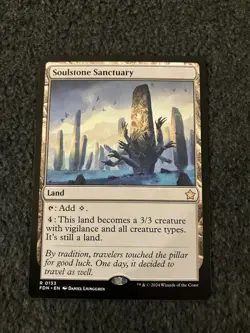 Magic The Gathering MTG - Soulstone Sanctuary - FDN - Image 1
