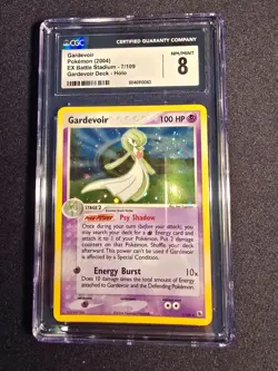 Pokemon TCG Gardevoir 7/109 Ruby and Sapphire Holo CGC 8 English (not PSA) - Image 1