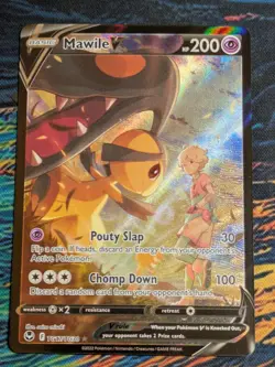 Pokemon Mawile V TG17/TG30 Silver Tempest Trainer Gallery Full Art Ultra Rare NM - Image 1