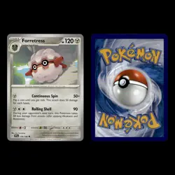Forretress  Pineco 124.0 Sun Moon Lost Thunder Pokemon Cards Collection - Image 5