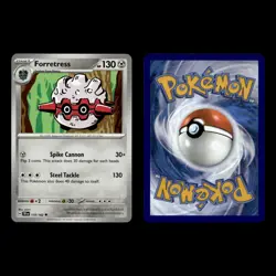 Forretress  Pineco 124.0 Sun Moon Lost Thunder Pokemon Cards Collection - Image 6