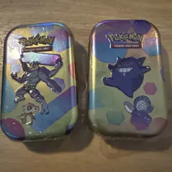 Pokemon TCG 151 Mini Tin Lot Of 2 Factory Sealed Gengar Machamp - Image 7