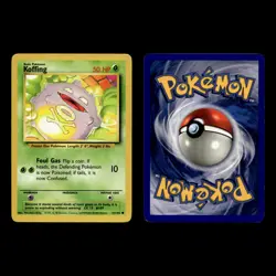 Koffing Kogas Koffing 54.0 EX Ruby Sapphire Pokemon Cards Collection Set - Image 4