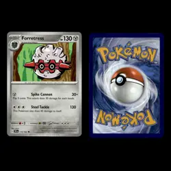 Forretress Pineco 114 Sword Shield Vivid Voltage Pokemon Cards Set TCG - Image 6