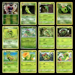Butterfree  Metapod Caterpie 16.0 HeartGold SoulSilver Pokemon Cards Set - Image 1