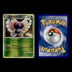 Butterfree  Metapod Caterpie 16.0 HeartGold SoulSilver Pokemon Cards Set - Image 3