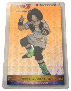 Dragon Ball Z Videl Prism Holo Foil Card - Rare Vintage Anime DBZ Collectible - Image 1