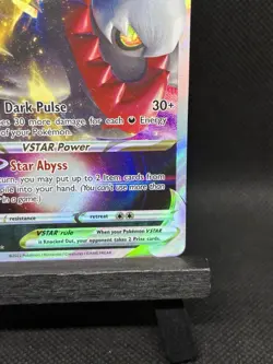 Darkrai VSTAR 099/189 Swsh10: Astral Radiance Holo Pokemon Card NM - Image 4