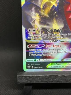 Darkrai VSTAR 099/189 Swsh10: Astral Radiance Holo Pokemon Card NM - Image 5