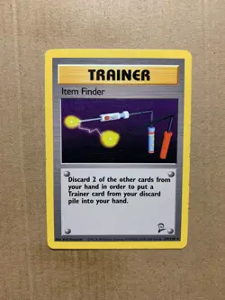 Item Finder 103/130 Base Set 2 - Rare Pokemon Card - HP - Image 1