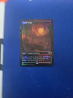 Magic the Gathering Blood Crypt Unfinity Rare Shockland Card - Image 1
