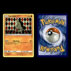  Tyranitar Pupitar Larvitar 26.0 HeartGold SoulSilver Unleashed Pokemon - Image 12