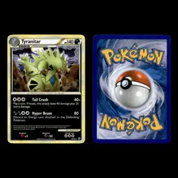  Tyranitar Pupitar Larvitar 26.0 HeartGold SoulSilver Unleashed Pokemon - Image 3