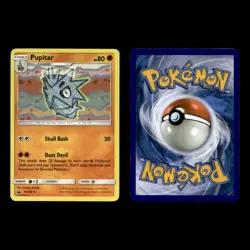  Tyranitar Pupitar Larvitar 26.0 HeartGold SoulSilver Unleashed Pokemon - Image 4