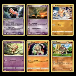 Claydol Baltoy Staryu 38 EX Holon Phantoms Pokemon Cards Collection Set - Image 1