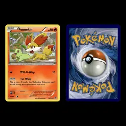 Braixen Delphox Fennekin 26.0 Sword Shield Silver Tempest Pokemon Cards - Image 13
