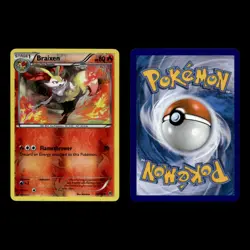 Braixen Delphox Fennekin 26.0 Sword Shield Silver Tempest Pokemon Cards - Image 3